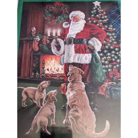 Christmas Party Oversized Puzzle 500 Pieces Brother- Sister Design Studio Sealed - Picture 5 of 5